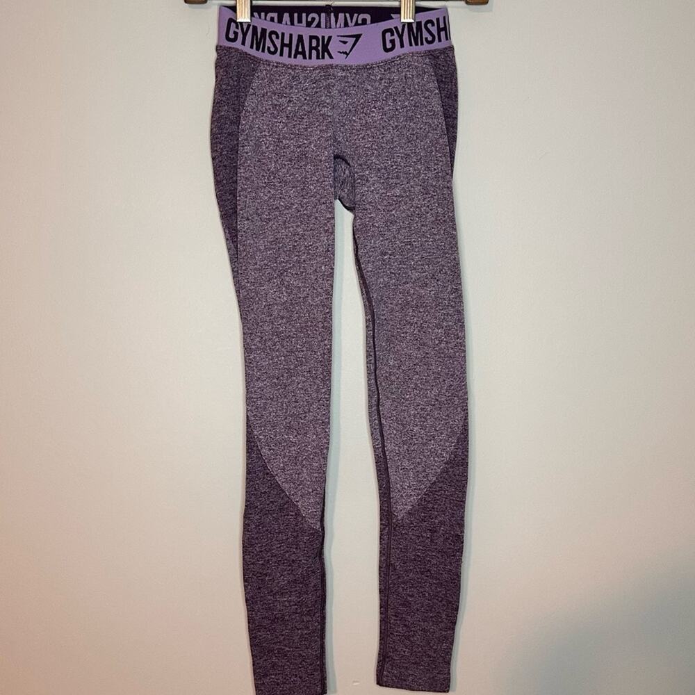 GYMSHARK Flex Leggings Purple Dry Moisture size XS